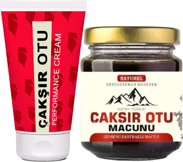 Çakşır Otu Kremi 2 Adet Hacmine Süresine Katılığına Pe.nismasaj Kremi 50 ml + 240 gr Çakşır Otu Macunu