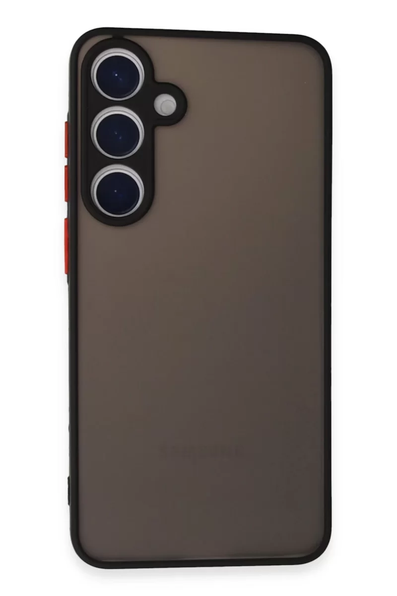 Samsung Galaxy S24 Uyumlu Kılıf Montreal Silikon Kapak - Siyah
