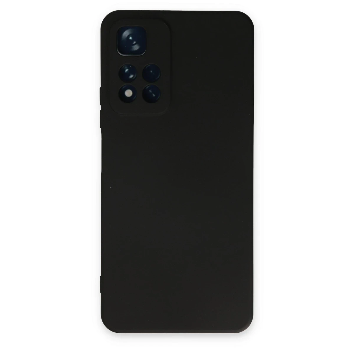 Xiaomi Redmi Note 11 Pro Plus 5G Kılıf Nano içi Kadife Silikon - Siyah
