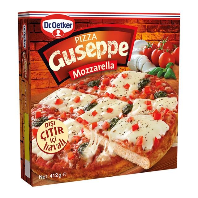 Pizza Guseppe Mozzarella 412gr 1 Adet