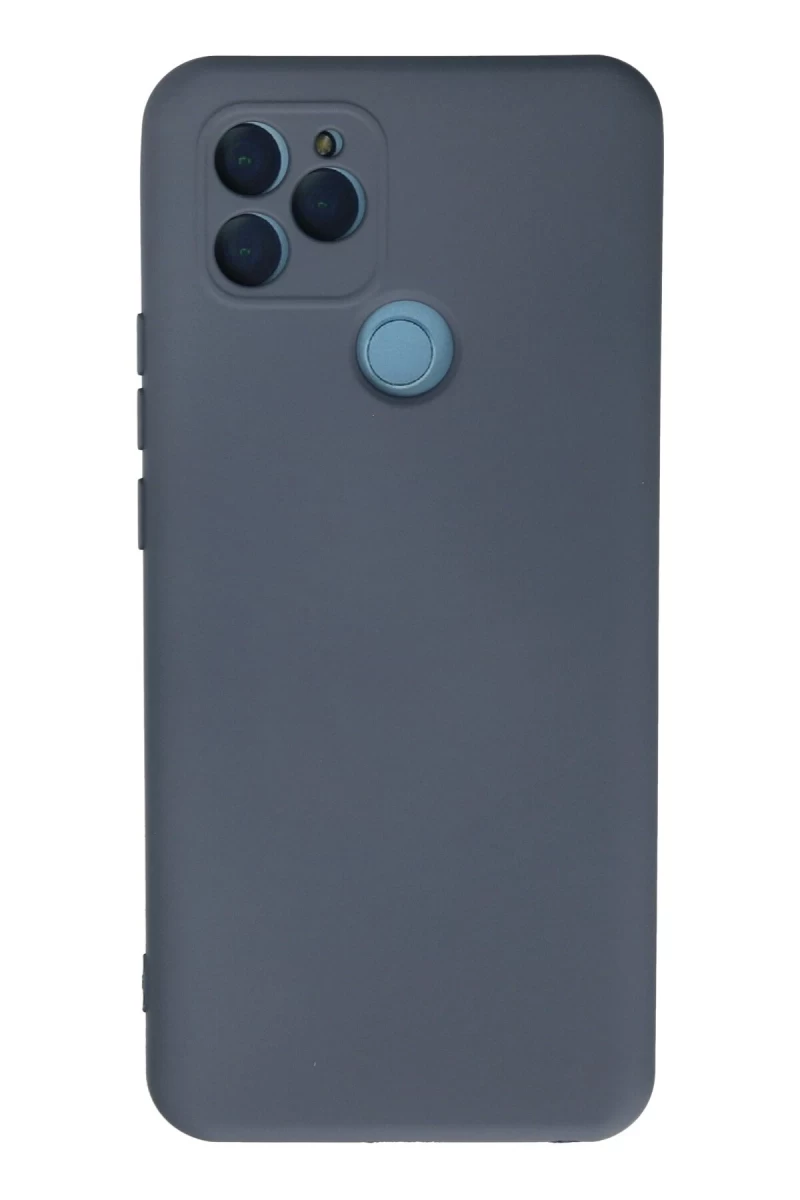 General Mobile GM 21 Kılıf Nano içi Kadife Silikon - Gri