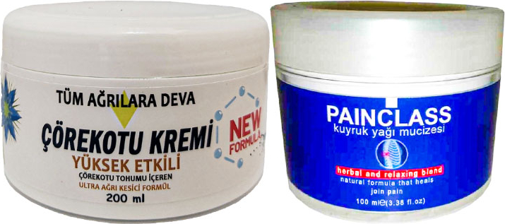 Çörekotu Çörek Otu Kremi White Box 200 ml + Painclass Kuyruk Yağı Kremi 100 ml / Krem Seti