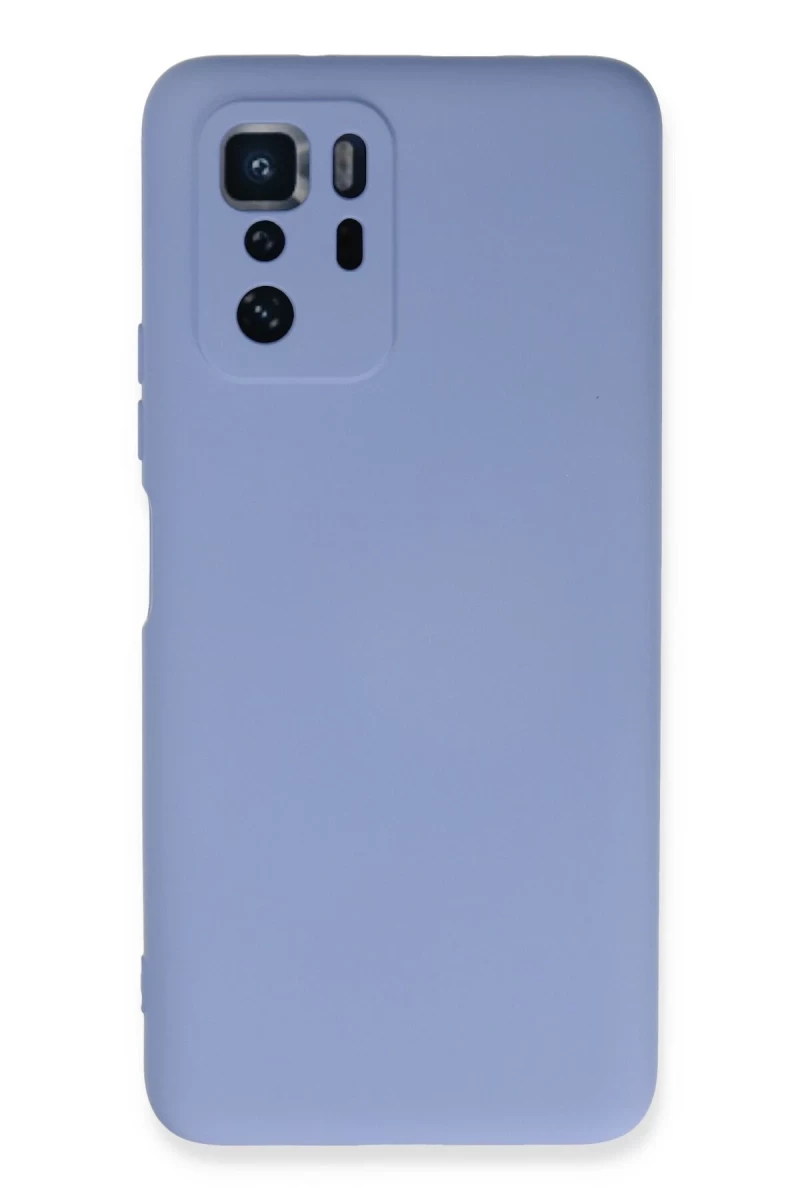 Xiaomi Poco X3 GT Uyumlu Kılıf Nano içi Kadife Silikon - Lila