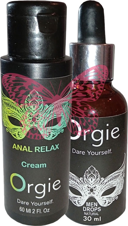 L.orgie 60 ml Kadın Erkek Arka Reıaxcream + Erkeklere Özel Cinseldamla 30 ml