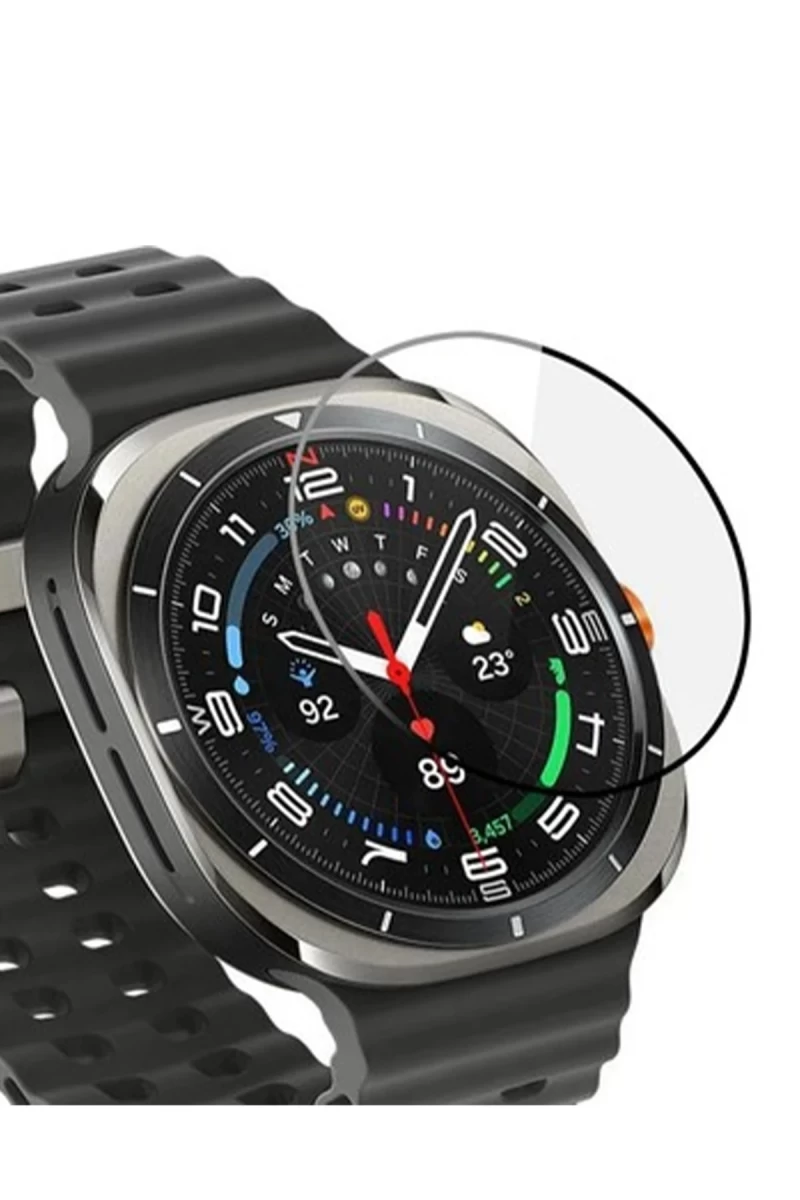 Samsung Galaxy Watch Ultra 47mm Uyumlu Polymer Nano Ekran Koruyucu - Şeffaf