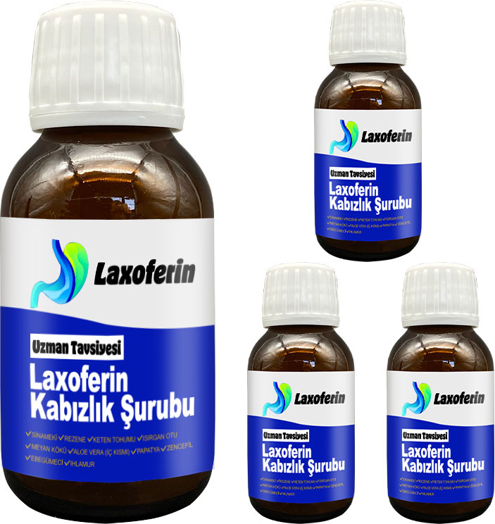Laxoferin Şurup  4 Adet 50 ml