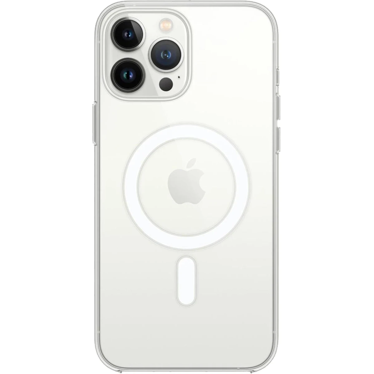 Apple iPhone 16 Pro Max Uyumlu Kılıf Pc Real Magsafe Kapak - Şeffaf