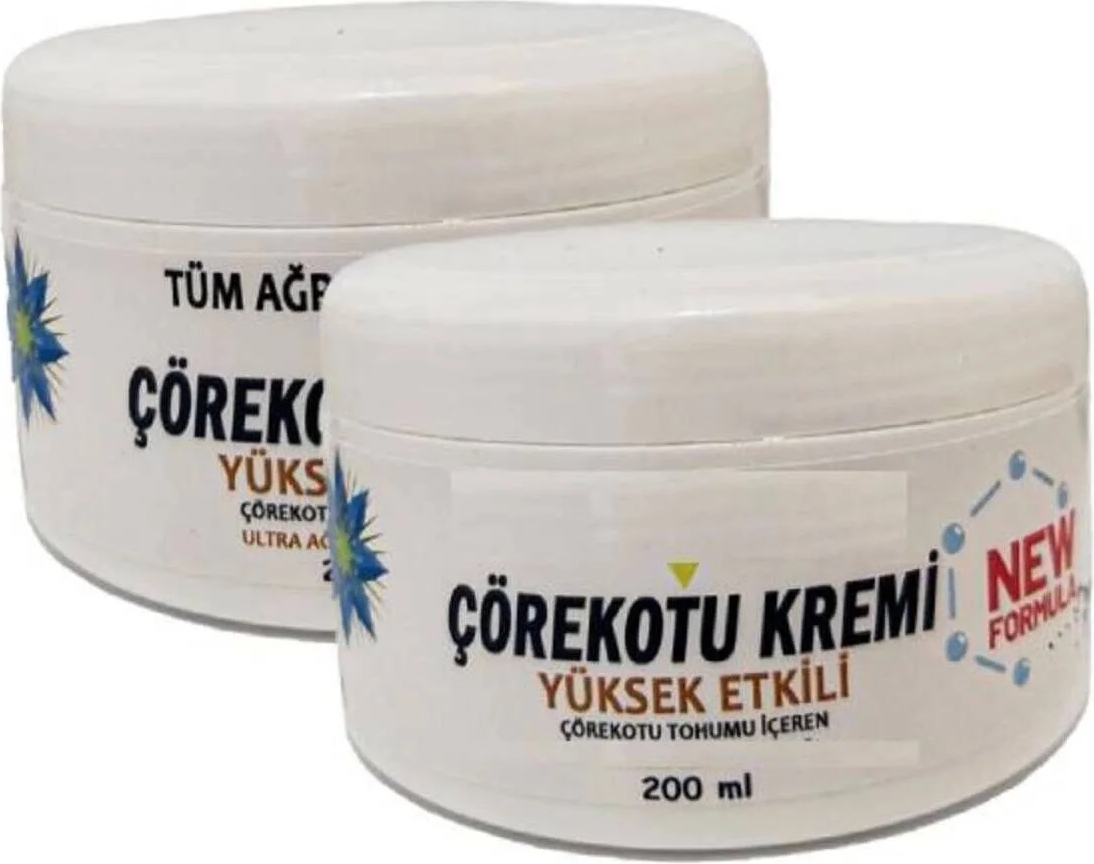 Süper Çörekotu Yeni Formul Masaj Kremi 200 ml 2 Adet