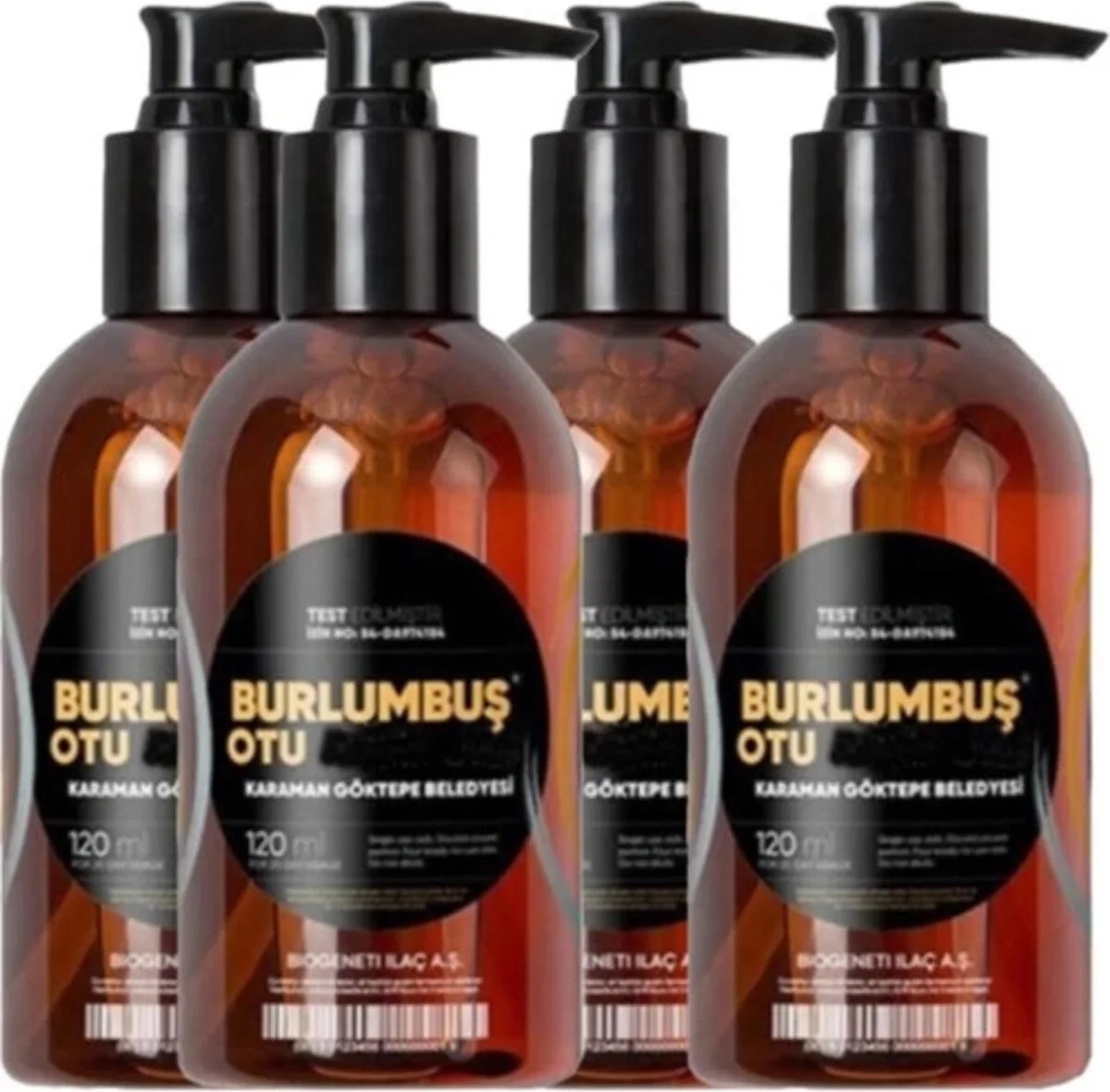 Burlumbuş Otu Jeli 4 Tane 120 ml Bölgesel Relax Jeli + 1 Hediye Jel
