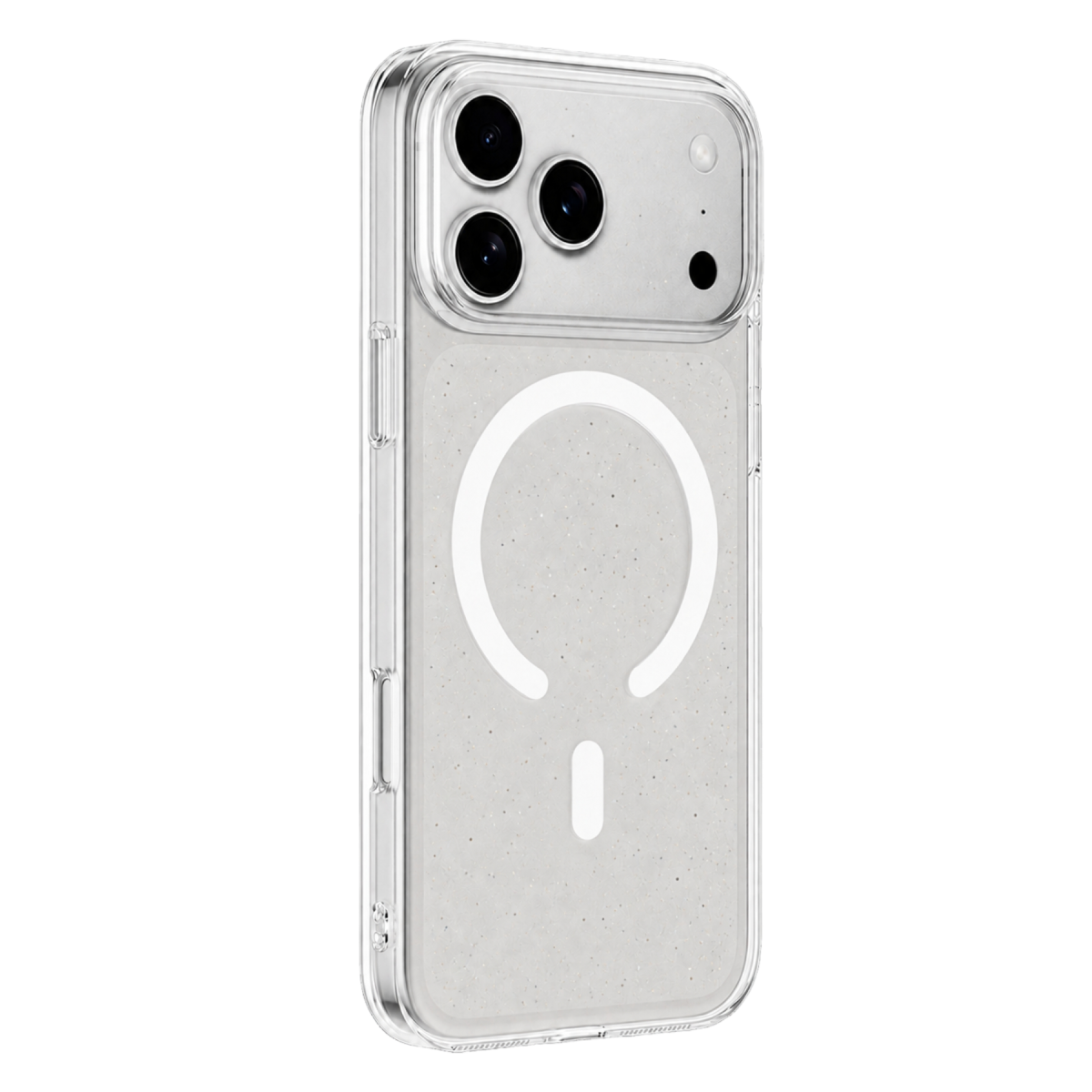 Apple iPhone 18 Pro Combo Simli Magsafe Kapak - Şeffaf