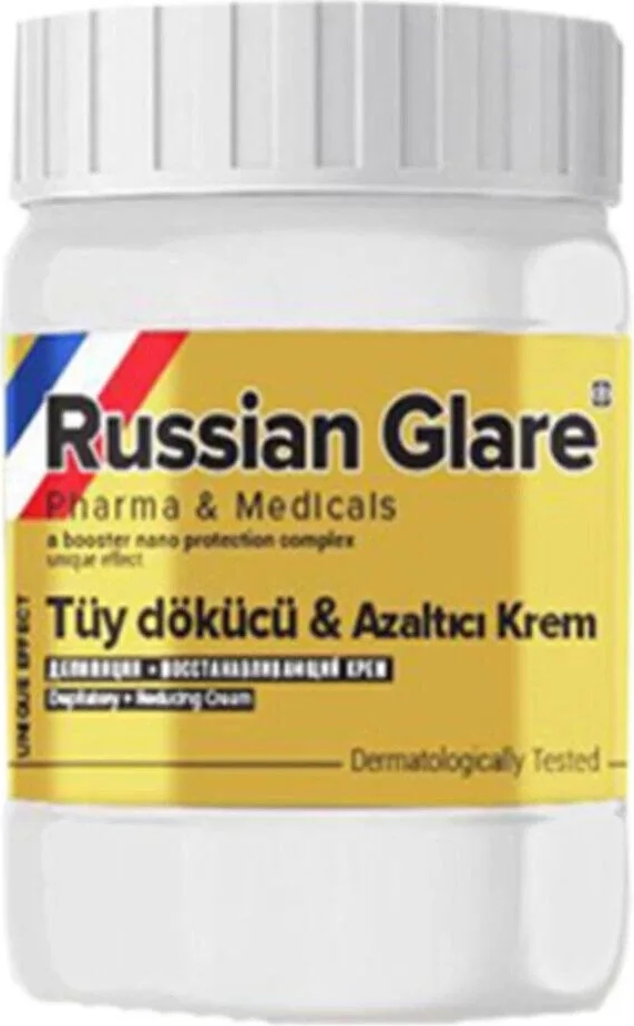 50 ml Arnavut  Kremi 1 Ad + Russıan Glare Tüy Dökücü Azaltıcı Merhem 50ML 1 Ad