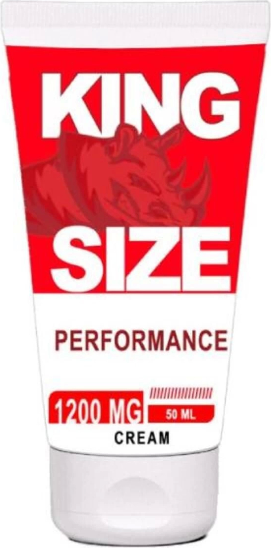 Kingsize 1200 mg  Erkeklere Özel Yoğun Bakım Masaj Kremi 50  ml   x 1  Adet