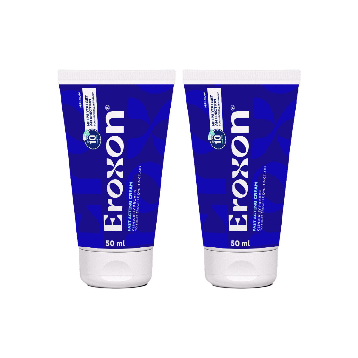 Eroxon YetişkinErkekler İçin 2 Adet ÖzelOlarak Geliştirilmiş Krem 50 ml
