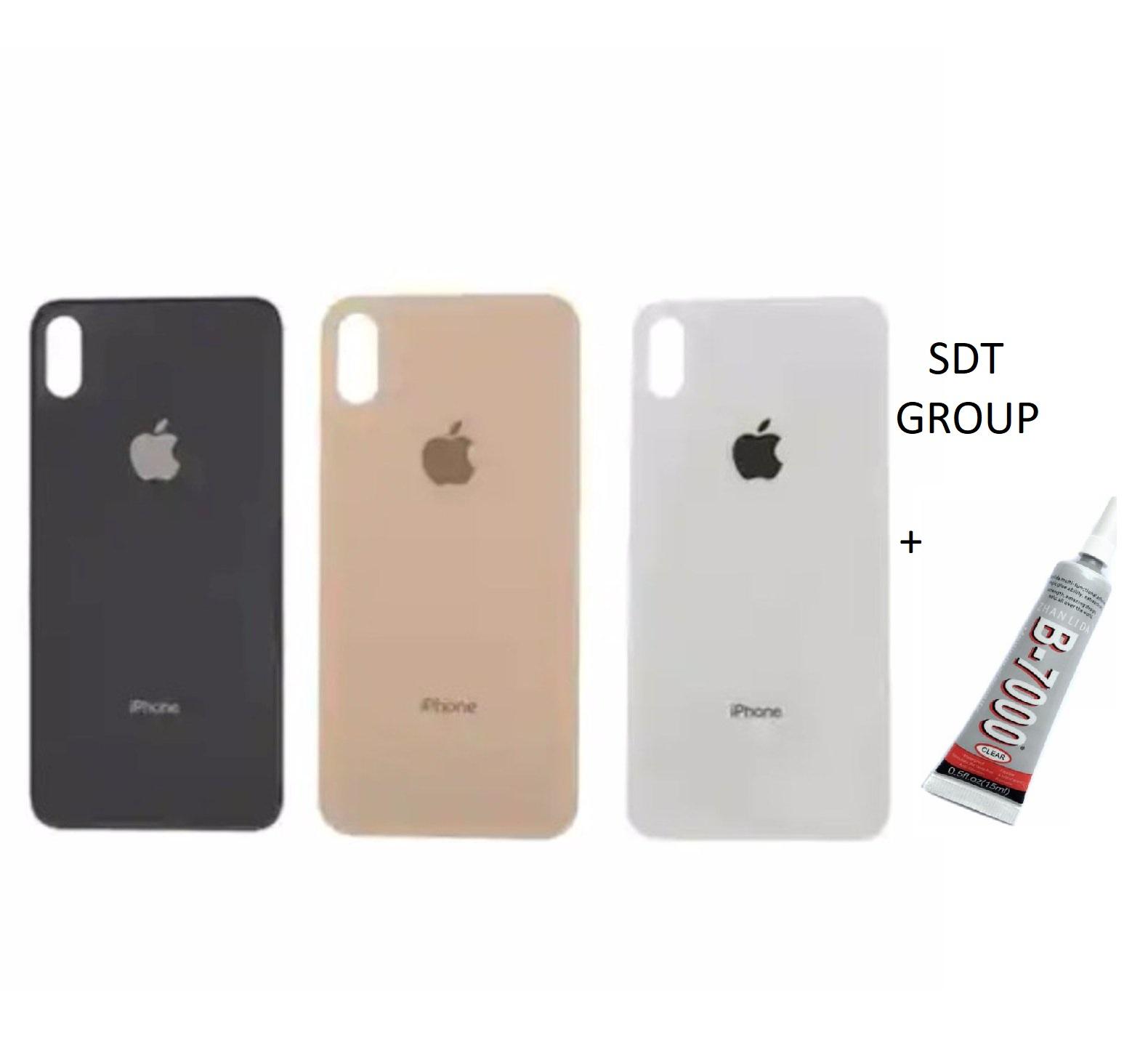 iPhone XS Uyumlu Arka Batarya Pil Kapağı SİYAH (B7000 15