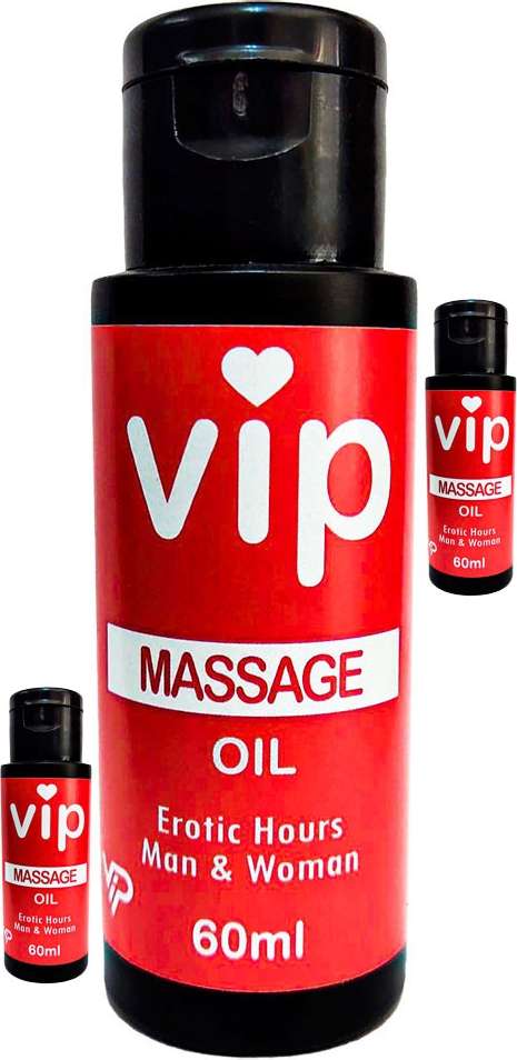 Vip Kadın ve Erkekler Için Eroticmassage Oil / 3 Adet Erotikmasaj Yağı 60 ml