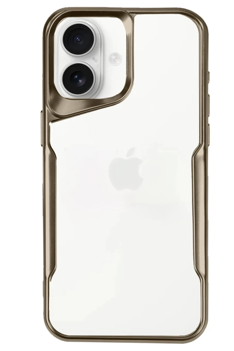 Apple iPhone 16 Uyumlu Kılıf Boyi Silikon Kapak - Desert