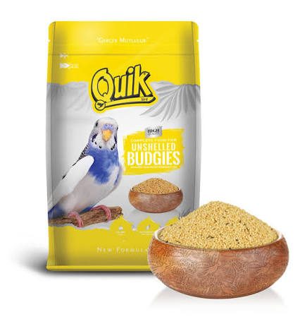 Quik Kabuksuz Muhabbet Kuşu Yemi 8’li Kutu