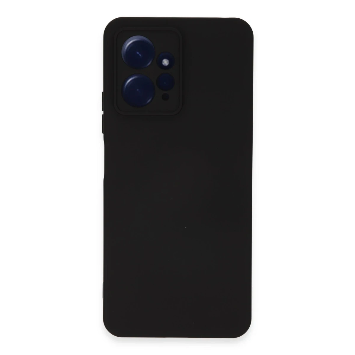 Xiaomi Redmi Note 12 4G Kılıf Nano içi Kadife Silikon - Siyah