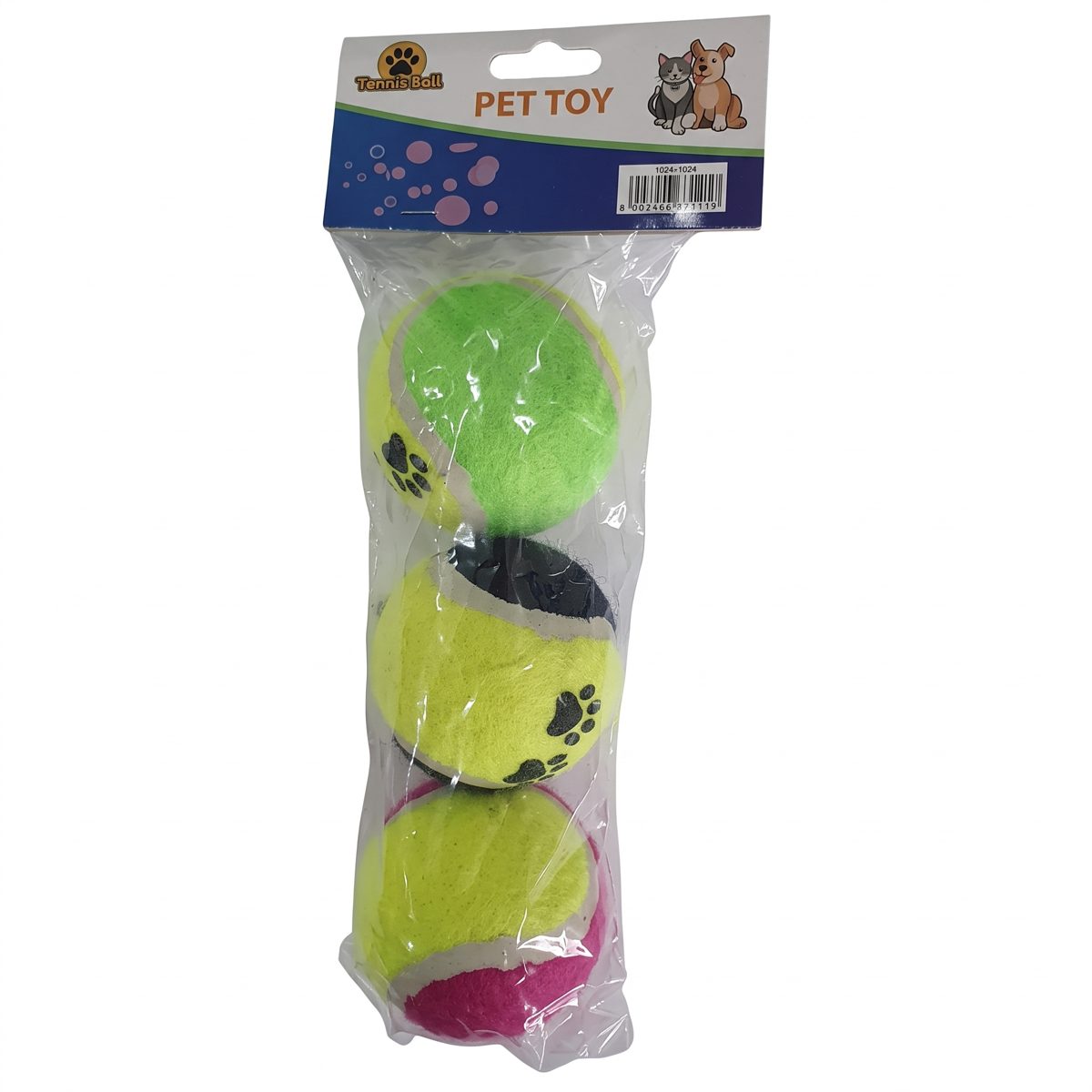 3’lü Büyük Boy Tenis Topu