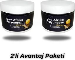 Dev Afrika Salyangozu Kremi 2 Adet