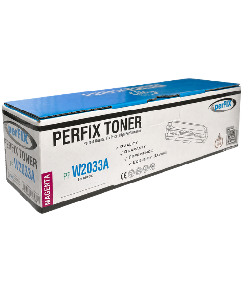 PFX Hp W2033A W2043A -  Kırmızı Chipli 415A - 416A Laser Toner 2,1K