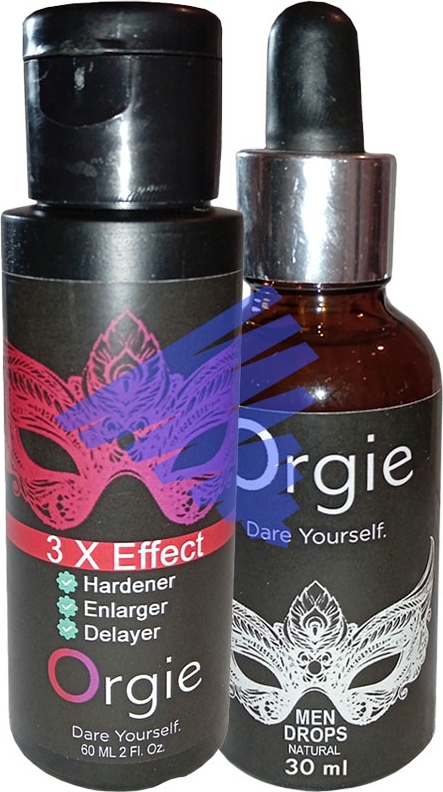 L.orgie Erkeğe Özeı Formüllü 3 Özellik 60 ml Bakım Kremi + Erkeğe Özel Uyarıcıdamıa 30 ml