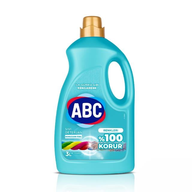 Sıvı Çamaşır Bakım Renkliler 3000ml 1 Adet