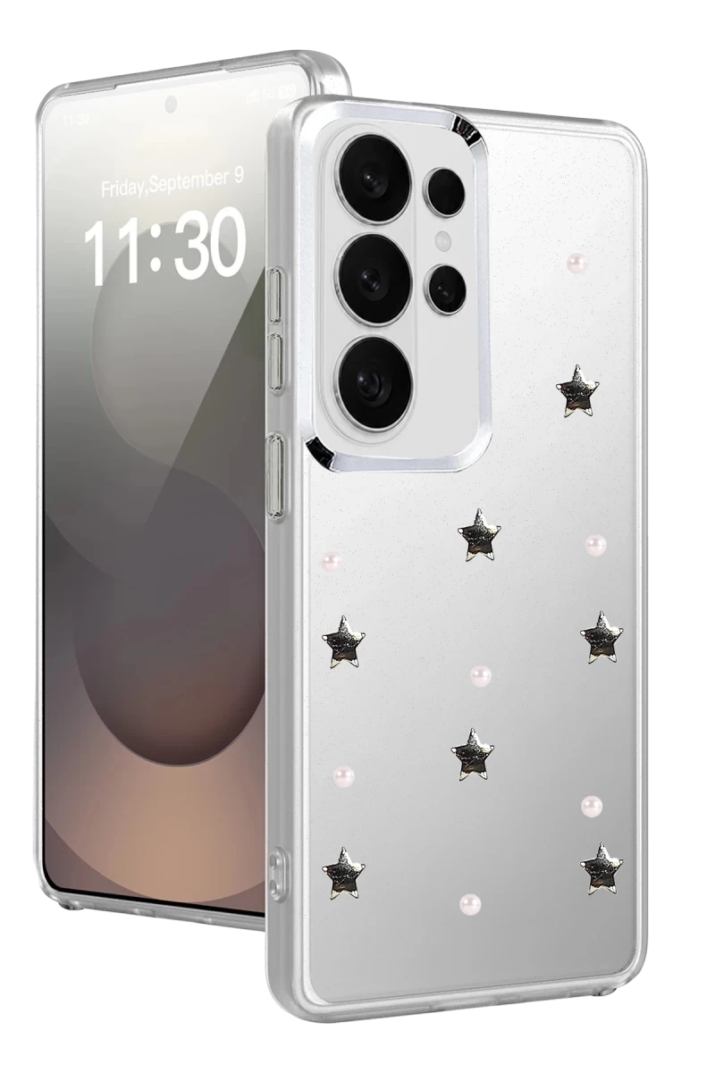 Samsung Galaxy S26 Ultra Uyumlu Fiyonk Desenli Kapak - Desen 7