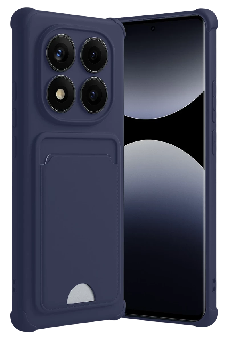 Xiaomi Redmi Note 14 Pro 4G Uyumlu Kelvin Kartvizitli Silikon - Lacivert