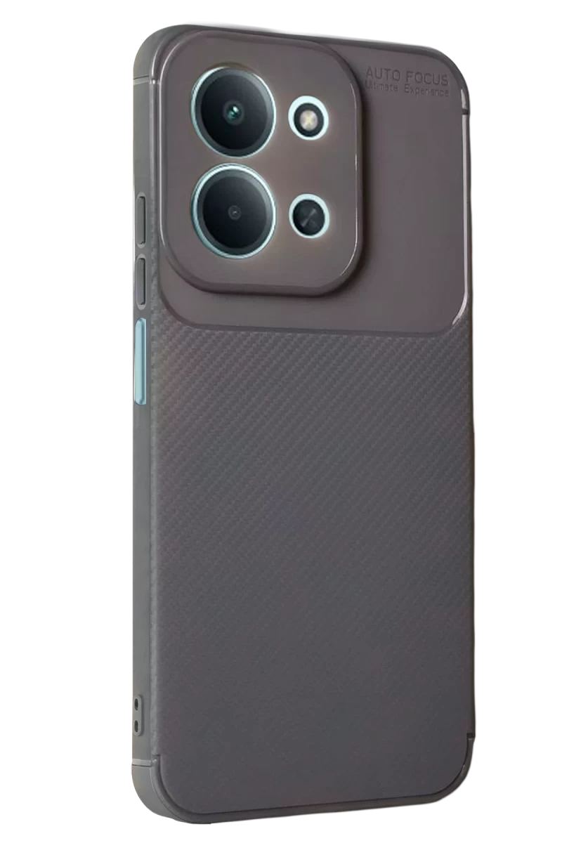 Xiaomi Redmi 15C 5G Uyumlu Auto Focus Karbon Kapak - Gri
