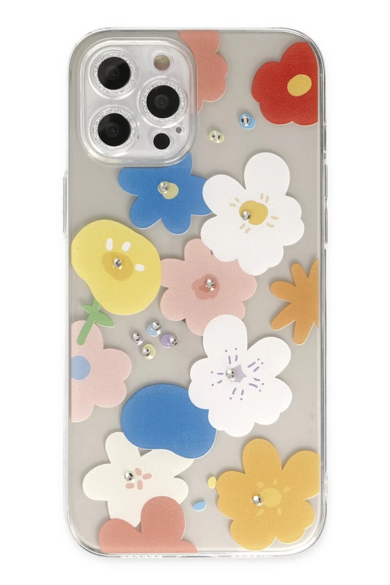 Apple iPhone 12 Pro Uyumlu Kılıf Lucky Silikon - Lucky 8