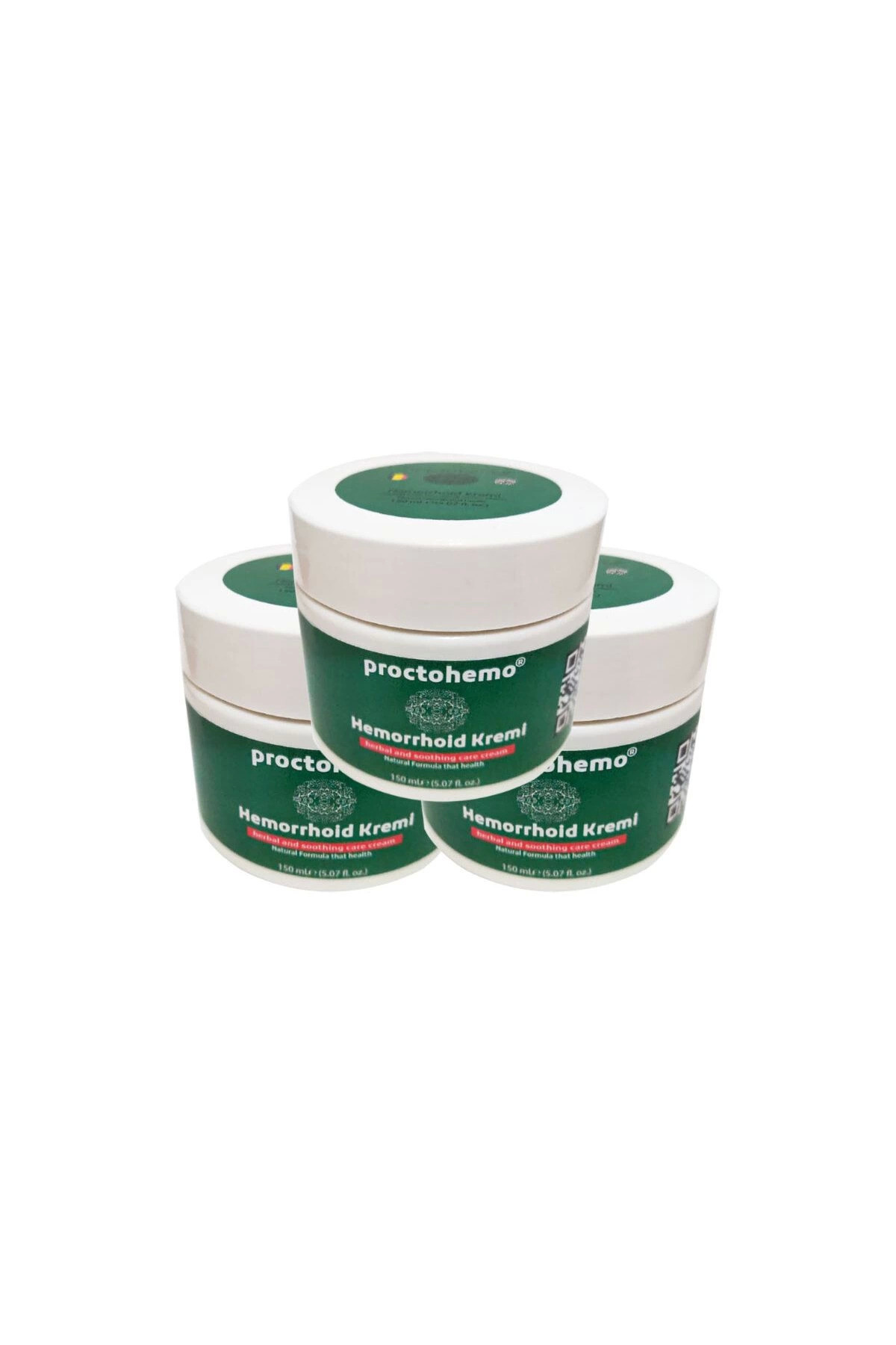 Proctohemo Rahatlatıcı Bakım Kremi 3 Adet 150 ml Büyük Boy