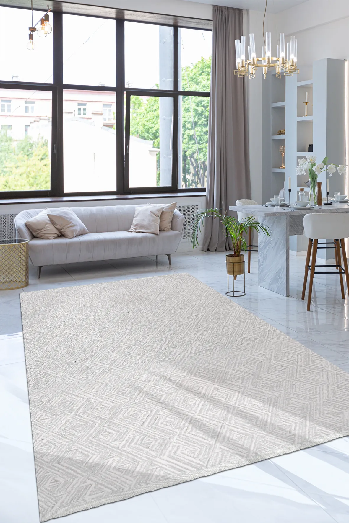 YoudayHomeCollection MERSO Model Oturma Odası Halısı · EBAT: 80X100