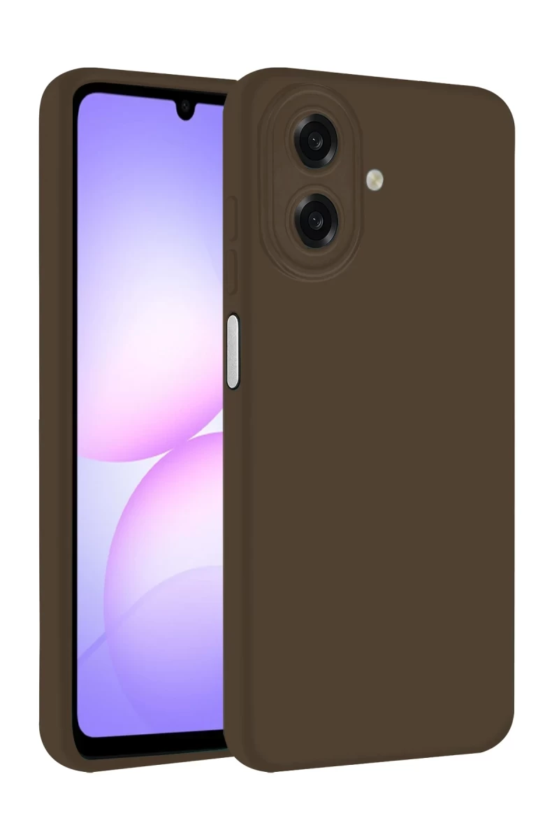 Samsung Galaxy A07 4G Uyumlu First Silikon - Kahverengi