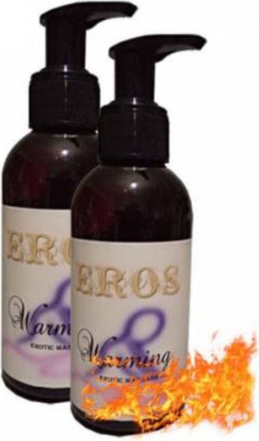 Eros Şeftali Kokulu  Masaj Yağı 2 Adet 120 Ml