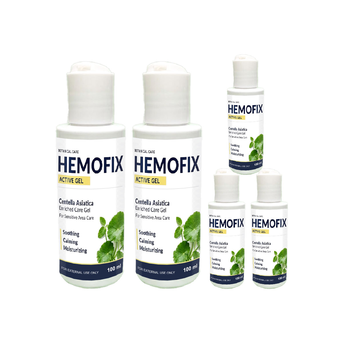 Hemofix Centella Asiatica İçerikli Bakım Kremi 5 Adet