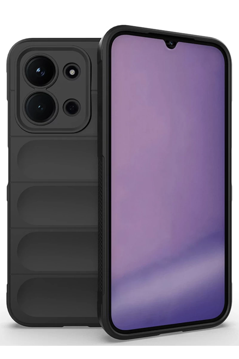 Xiaomi Redmi 15C 4G Uyumlu Optimum Silikon - Siyah