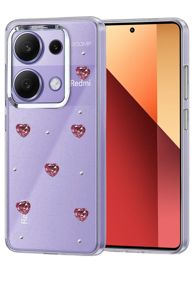 Xiaomi Redmi Note 13 Pro 4G Uyumlu Fiyonk Desenli Kapak - Desen 7