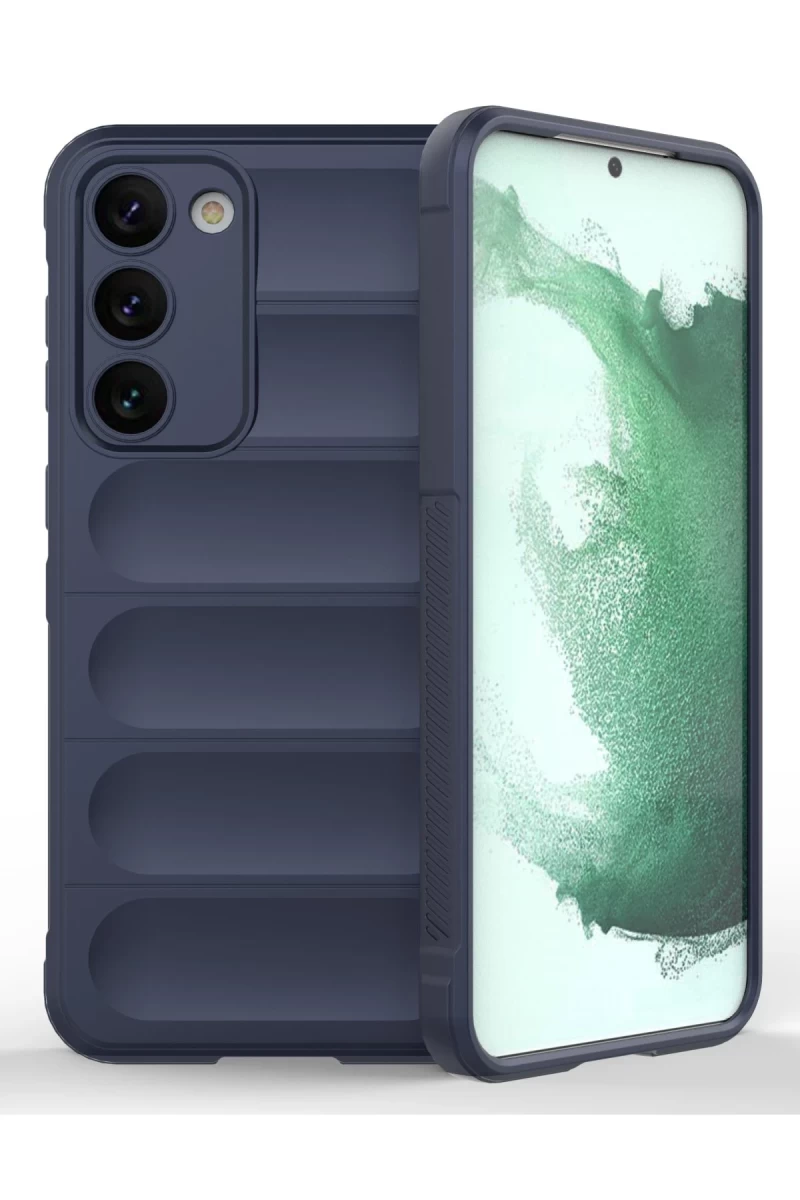 Samsung Galaxy S23 Plus Uyumlu Kılıf Optimum Silikon - Lacivert