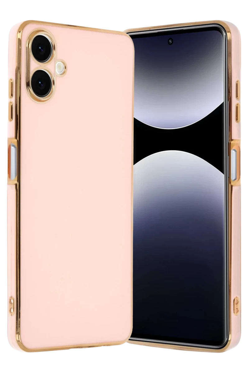 Samsung Galaxy A07 4G Uyumlu Volet Silikon - Pembe