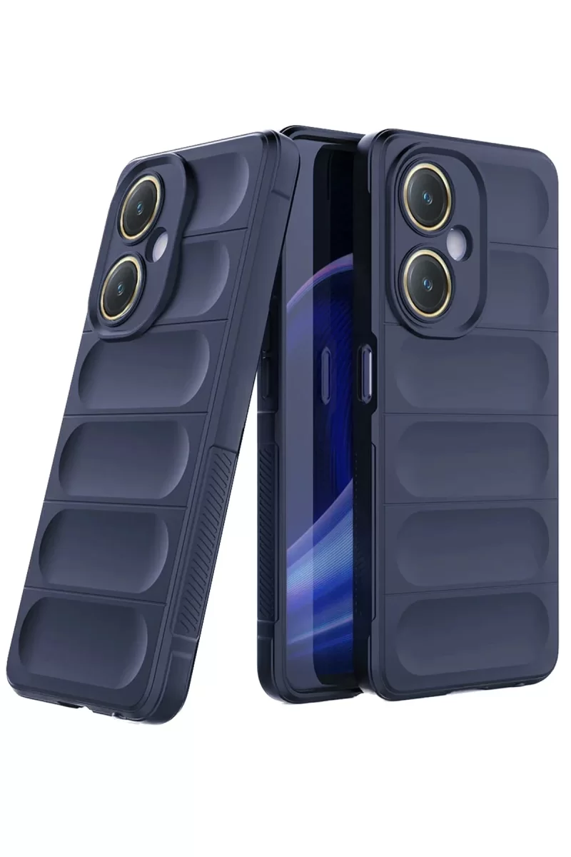 Vivo Y27 Uyumlu Kılıf Optimum Silikon - Lacivert