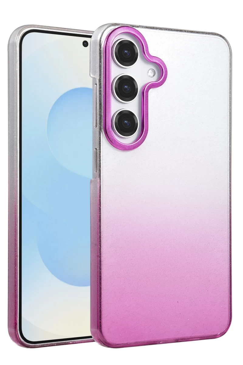 Samsung Galaxy A14 4G Uyumlu Glossy Kapak - Mor
