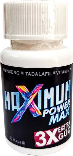 Maximum Power Max Erkekler İçin 30lu Kapsül