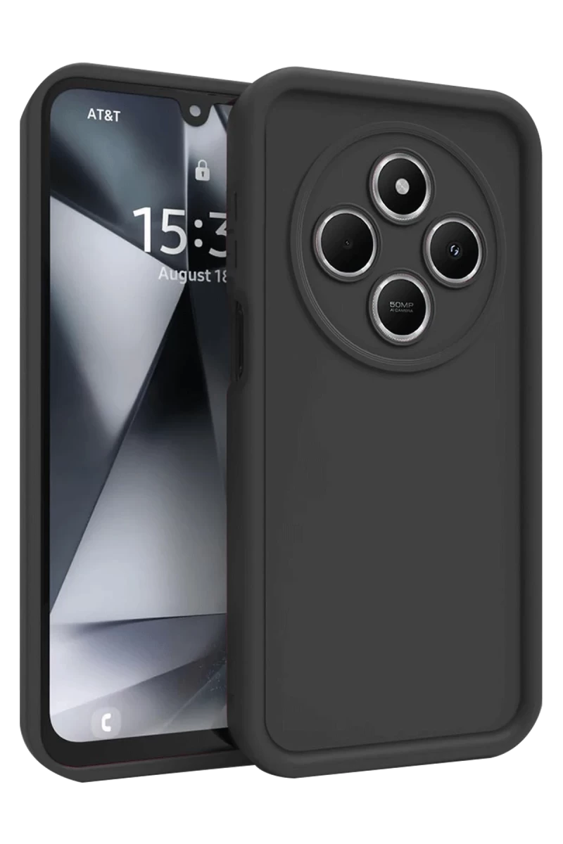 Xiaomi Redmi 14C Uyumlu Kılıf Viera Silikon - Siyah