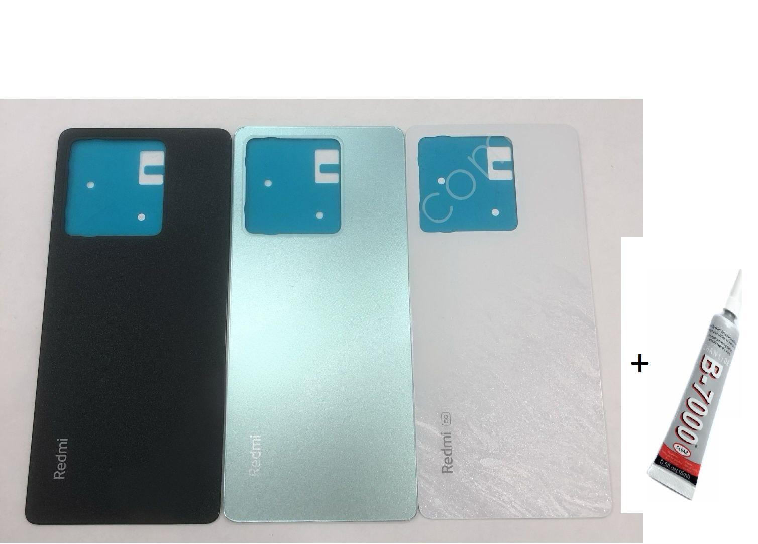 REDMİ NOTE 13 5G Uyumlu Arka Batarya Pil Kapağı MAVİ (B70
