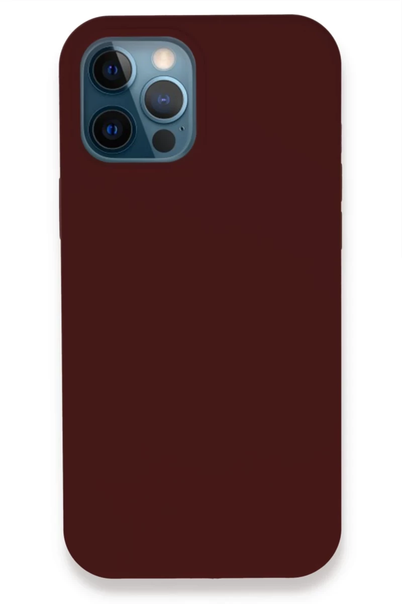 Apple iPhone 12 Pro Max Uyumlu Kılıf Lansman Legant Silikon - Koyu Yeşil