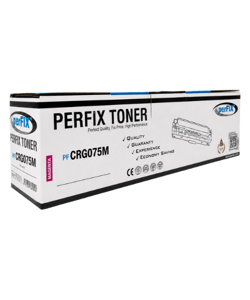 PFX Canon CRG-075 - Chipli  6363C002 Kırmızı Toner 1,4K