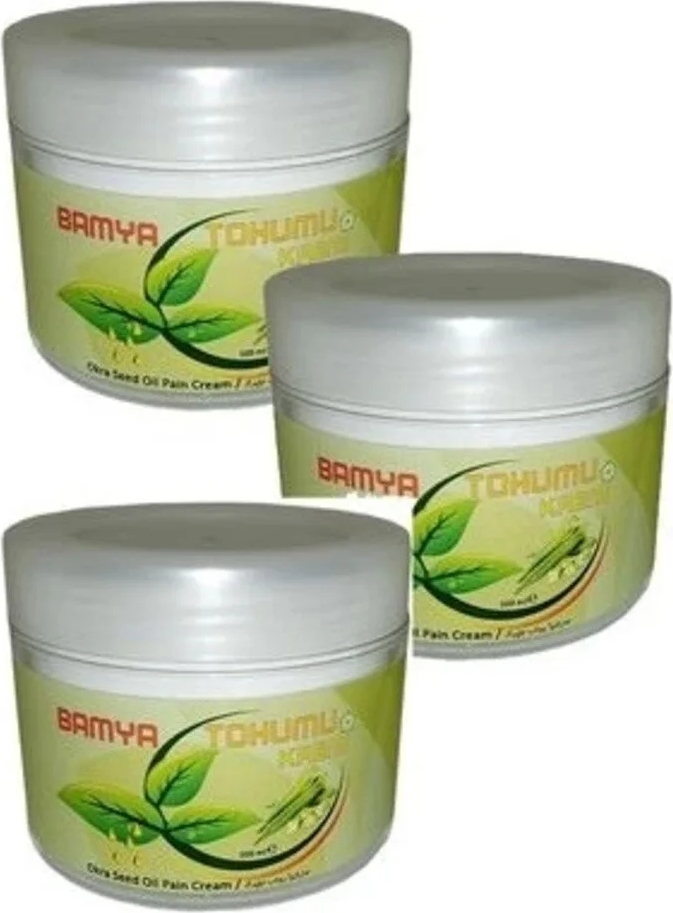 Bamya Tohumu Kremi Masaj KREMI100 ml x 3