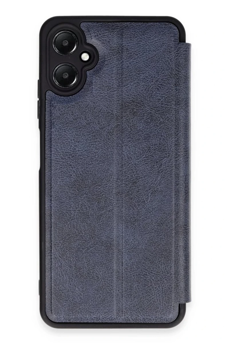 Samsung Galaxy A05 Uyumlu Kılıf Flip Cover - Lacivert