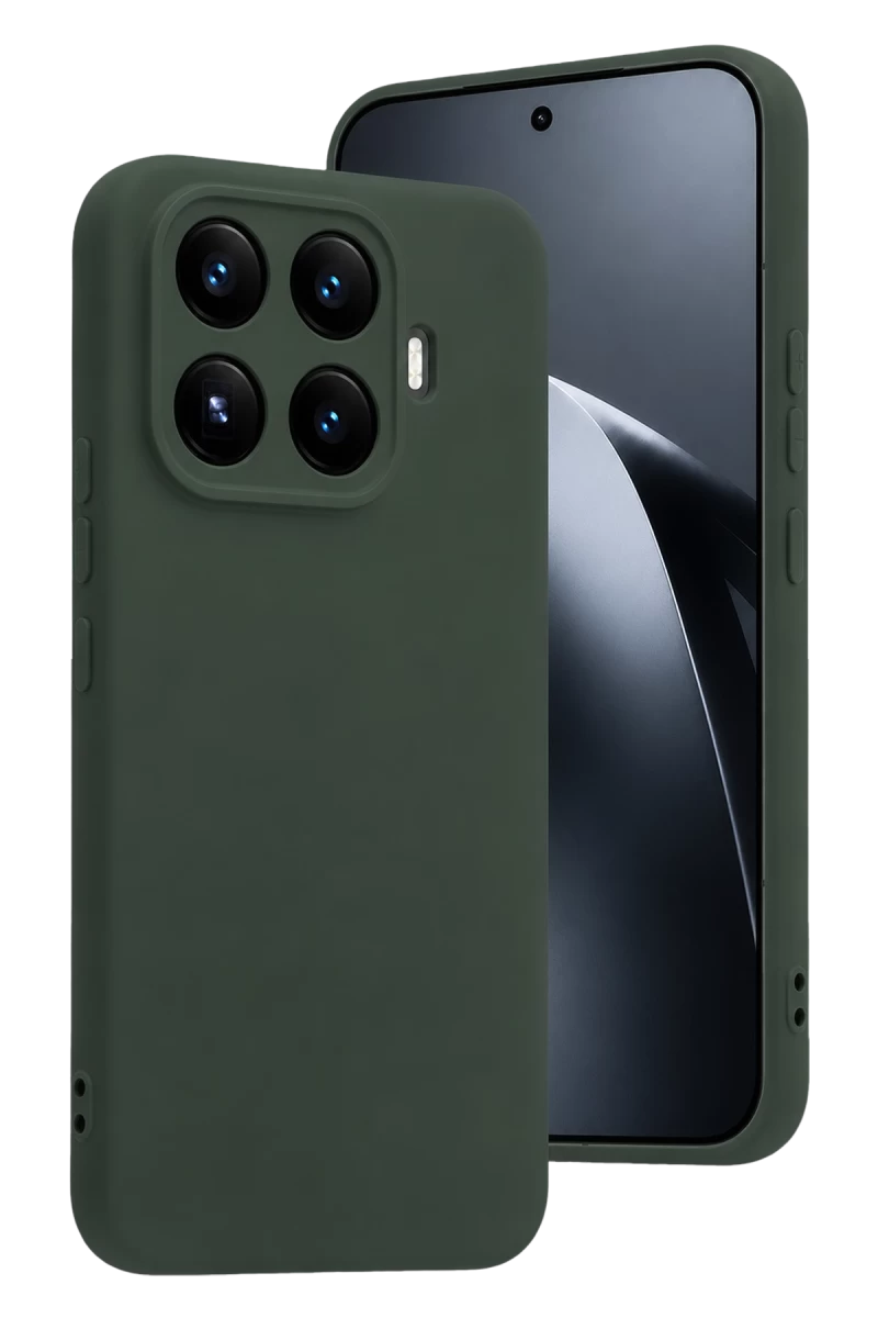 Xiaomi Mi 17T Pro Uyumlu First Silikon - Koyu Yeşil